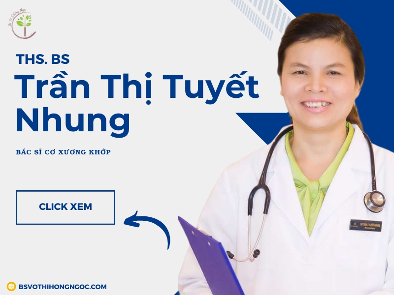 Thạc sĩ, Bác sĩ Trần Thị Tuyết Nhung: Chuyên gia Cơ xương khớp tại Vinmec Times City
