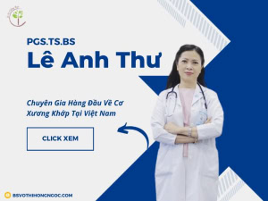 PGS.TS.BS Lê Anh Thư: Chuyên gia hàng đầu về nội Cơ xương khớp