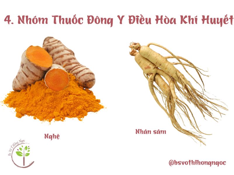 Nhóm thuốc điều hòa khí huyết